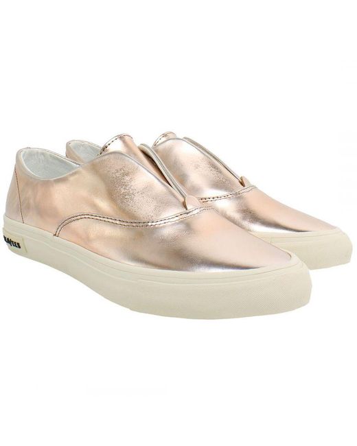 Seavees White Sunset Strip Shoes