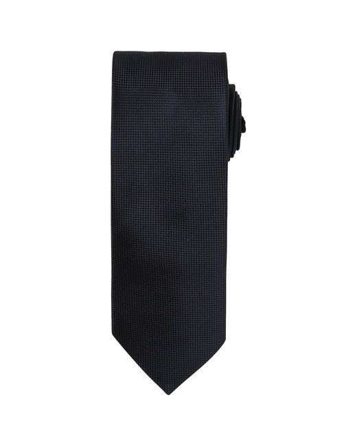 PREMIER Blue Adult Micro Waffle Tie