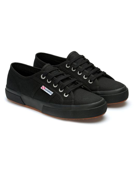Superga Black Adult 2750 Cotu Classic Vegan Trainers (Full)