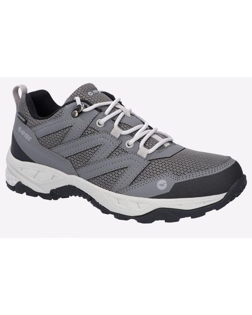 Hi-tec Black Saunter Waterproof for men