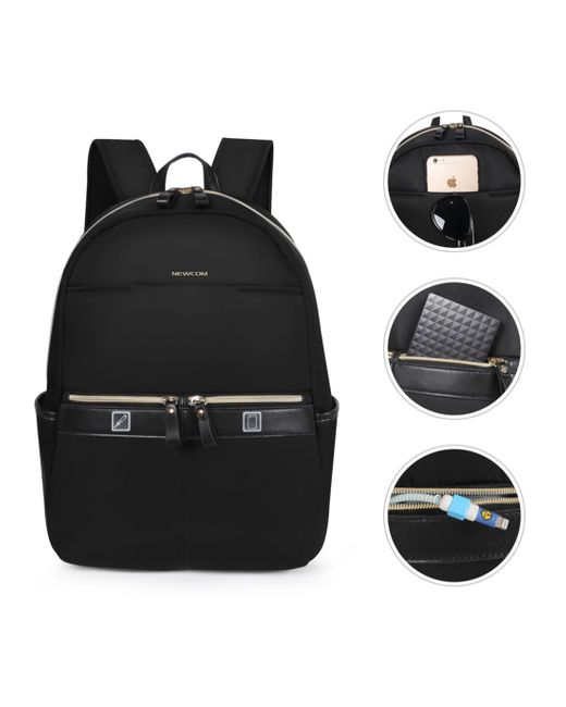 Infinity Leather Backpack Rucksack 40 X 30 X 14 Cm Underseat Travel ...