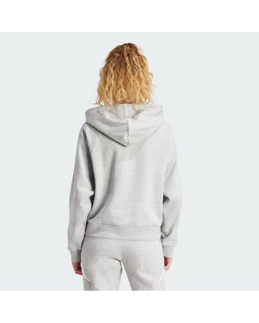 Adidas Originals Gray Tiro 24 Sweat Hoodie