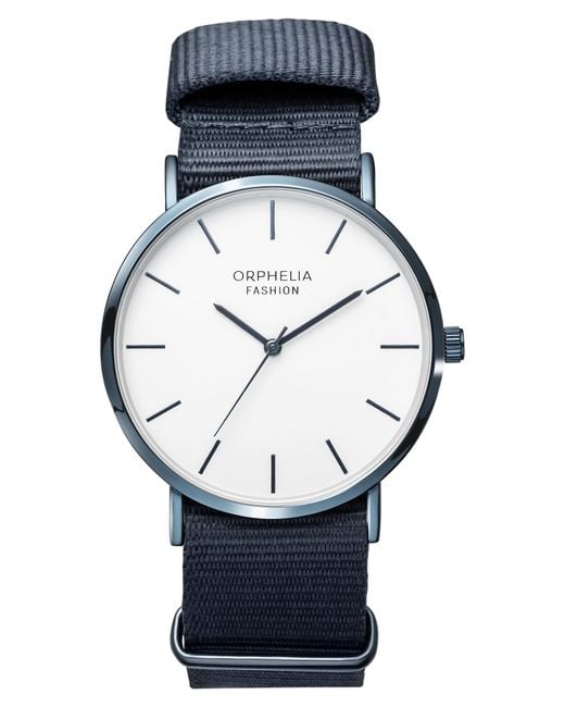 Orphelia Black Fashion Ludus Watch Of761808 Fabric for men