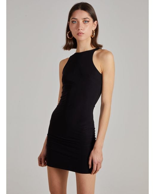 Pink Vanilla Black Racer Back Slinky Mini Dress