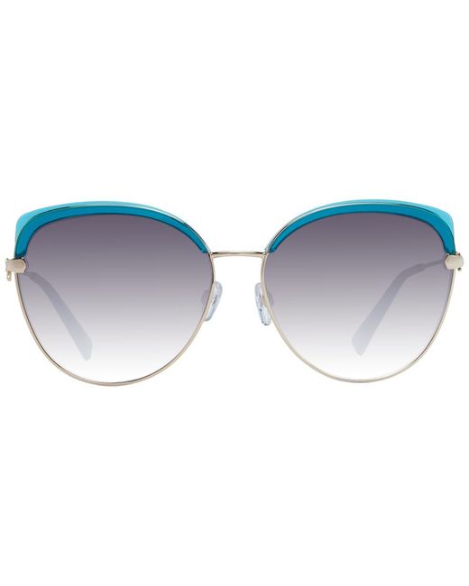 Ted Baker Blue Semi Rimless Multicolour Gradient Tb1661 Tamma