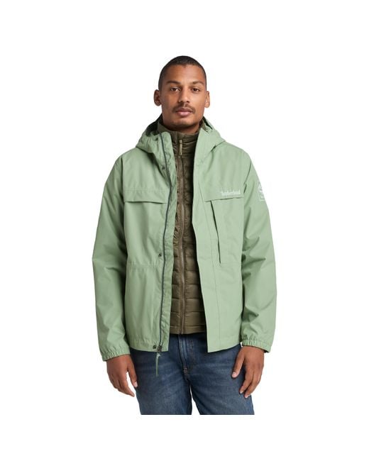 Timberland Green Benton Waterproof Shell Jacket for men