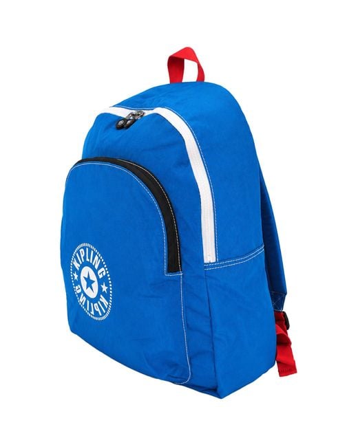 Kipling Blue Curtis L Cen Backpack
