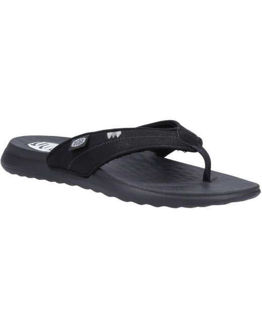 HeyDude Blue Christi Flip Classic Polyurethane Sandals