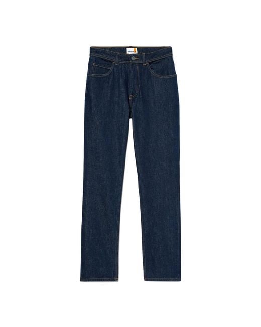 Timberland Blue Sandown Denim Slim Light Shade for men