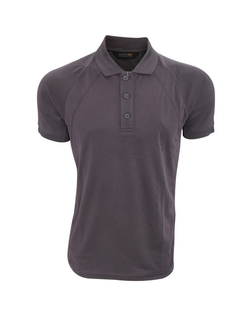 Regatta Gray Hardwear Coolweave Short Sleeve Polo Shirt (Iron) for men