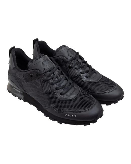 Cruyff Black Trainers Superbia Lace Up for men