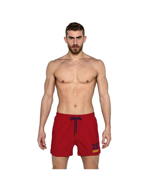 Munich Short Swimsuit With Mesh Lining Muharbourred01 for men