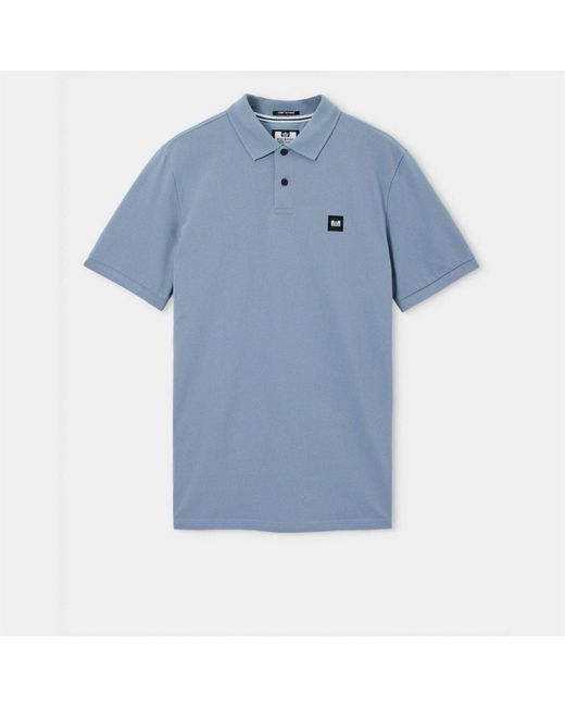 Weekend Offender Blue Caneiros Polo Shirt for men