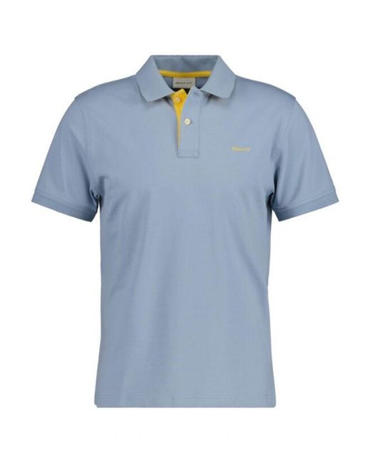 Gant Blue Polo Shirt for men