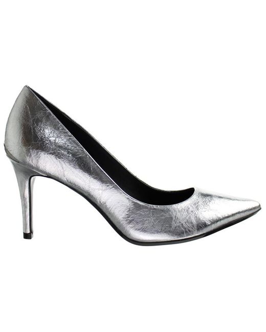 Calvin klein silver shoes deals