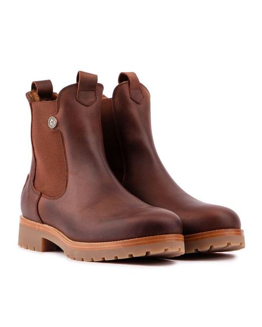 Panama Jack Brown Francesca Igloo Boots