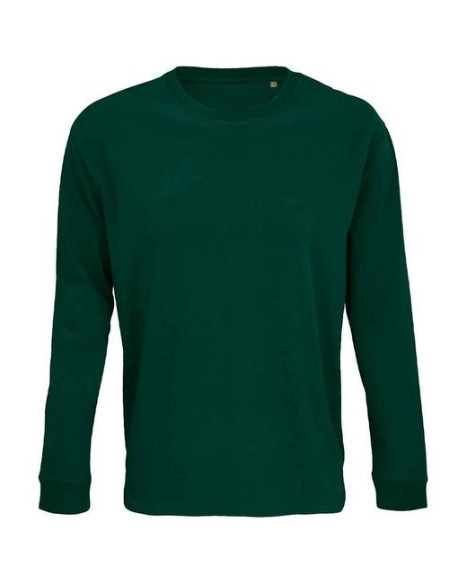 Sol's Green Adult Pioneer Organic Cotton Long-Sleeved T-Shirt Empire)
