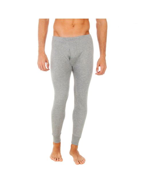 Abanderado Gray Long Inner Pants With Side Opening 0878 for men