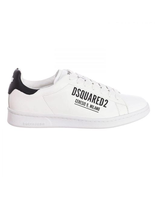 DSquared² White Boxer Sports Shoes Snm0175-01504835 for men