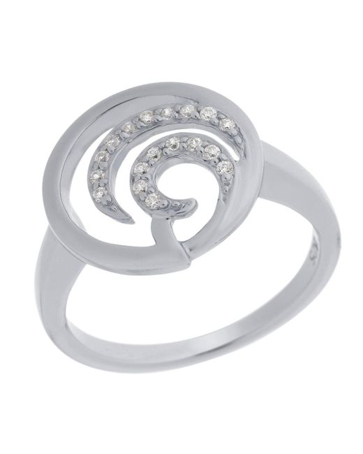 Orphelia Metallic 925 Sterling Ring