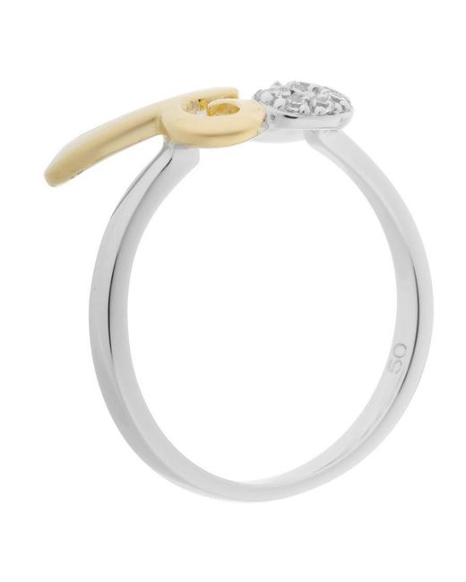 Orphelia Metallic 925 Sterling Ring