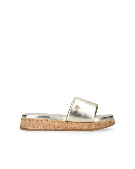 Carvela Kurt Geiger White Cloud Mule Mules