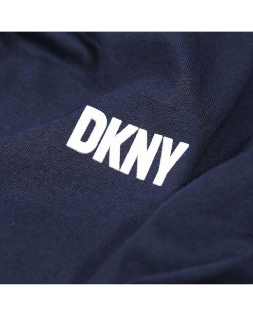 DKNY Blue Long Sleeve 3 Pack T-Shirt for men
