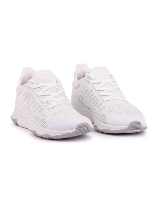 Fitflop White Vitamin Ffx Knit Trainers
