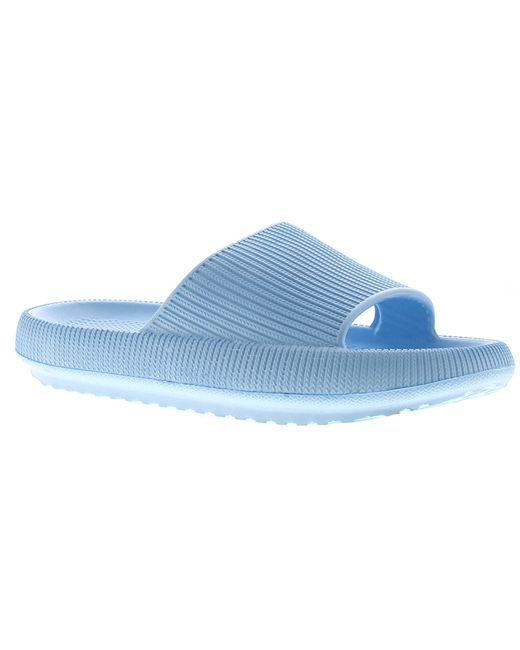 Wynsors Blue Sliders Sandals Kassidy L Slip On