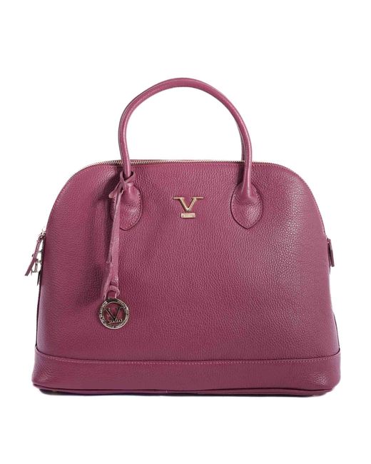 Versace 19.69 Abbigliamento Sportivo Purple V Shoulder Bag Bc10880 Dollaro Prugna