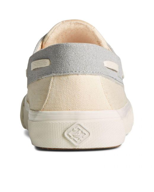 Sperry Top-Sider White Seacycled Bahama Ii Sneaker Classic Lace Shoes for men