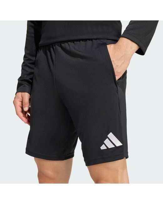 Adidas Black Entrada 26 Training Shorts for men