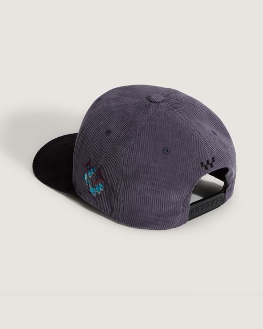 Vans Blue Premium Pixel Globe Snapback Hat Hat