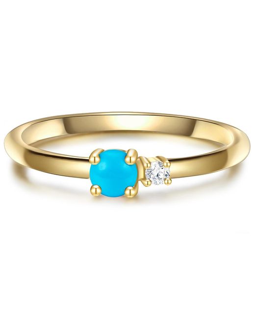 Glanzstücke München Blue Sterling Ring