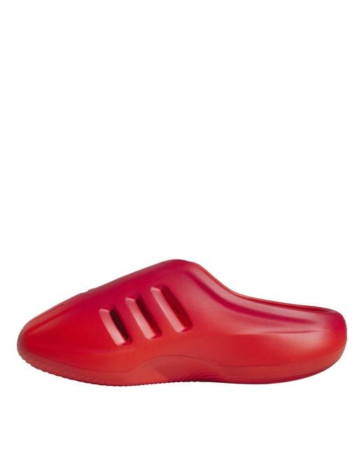 Adidas Red Iiinfinity Closed Toe Shuv Flats for men