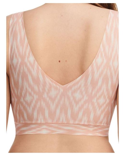Chantelle Pink Softstretch Padded Top