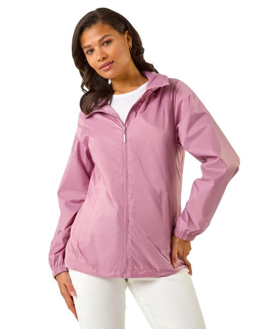 Roman Pink Shower Resistant Jacket