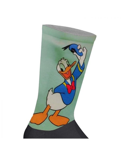Jenes Socks Blue Elastic Printed Long