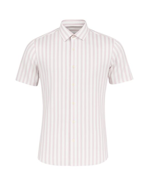 Ted Baker White Arschot Stripe Shirt Cotton for men