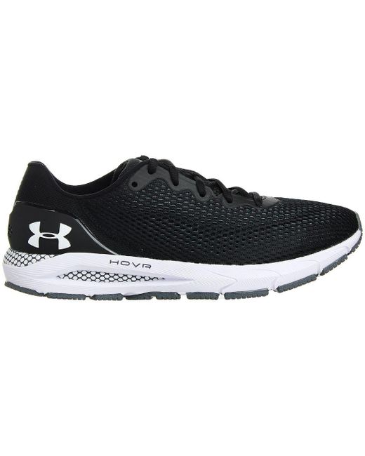 Under Armour Black Hobr Sonic 4 Running Trainers for men