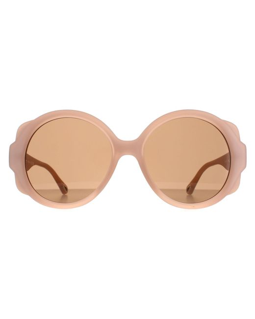 Chloé Natural Chloé Round Matte Nude Ch0120S