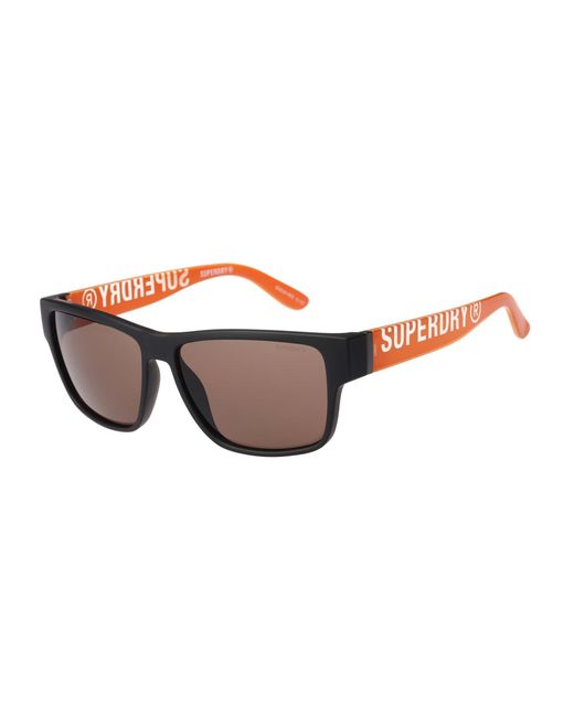 Superdry Brown Square Matte Sds-5047 for men