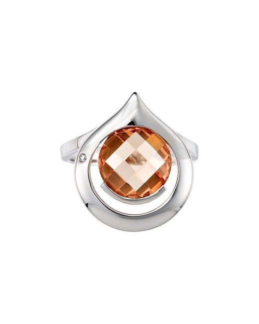Orphelia Metallic 925 Sterling Ring