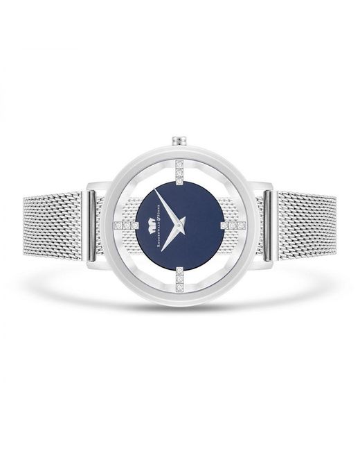Rhodenwald & Söhne Metallic Stainless Steel Watch 36,0Mm