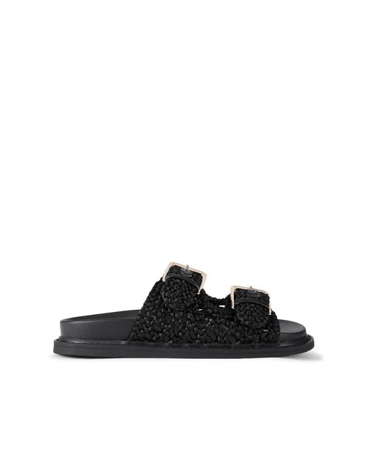 KG by Kurt Geiger Black Rhoda Sandals