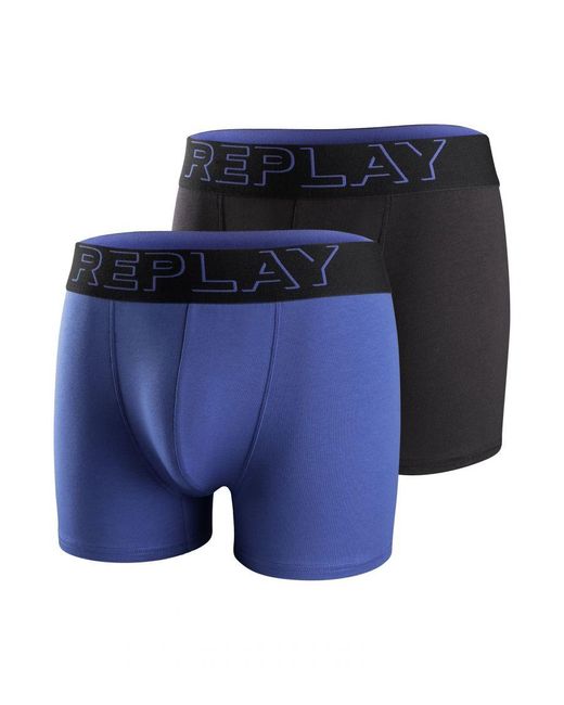 Replay Blue Underpants for men