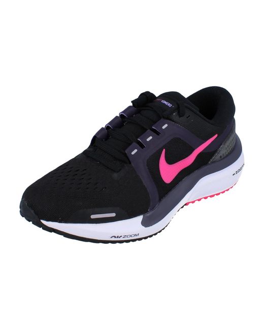 Nike Black Air Zoom Vomero 16 Running Trainers
