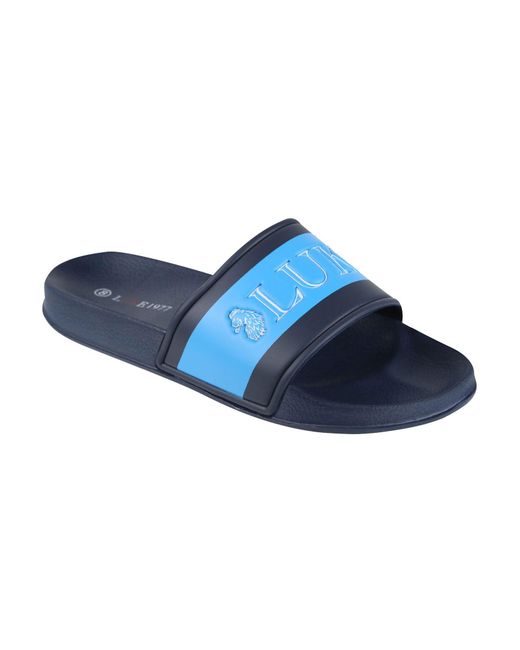 Luke 1977 Blue Hatton Sliders for men