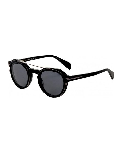 Rag & Bone Black Rnb6006 S 51 807 Sunglasses for men