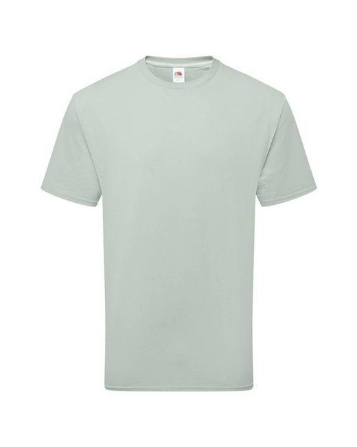 Fruit Of The Loom Green Adult Cotton T-Shirt (Sage)